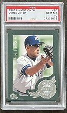 DEREK JETER - 1996 E-MOTION XL #90 - PSA 10 GEM - NEW YORK YANKEES - ROOKIE