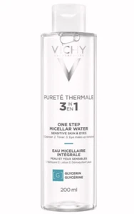 Vichy Purete Thermale 3in1 One Step Micellar Water 200ml GENUINE & NEW - Picture 1 of 2