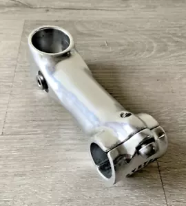 SYSTEMS COMP CHROME THREADLESS STEM 100 MM 1 1/8 IN CLAMP 25.4 MM 176 GRAM - Picture 1 of 5