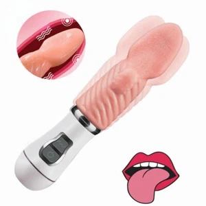 Oral Tongue Sucking vibration Massager Powerful 10 Speed Rechargeable Toy US - Picture 1 of 12
