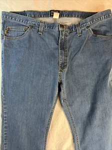 Diamond Gusset Herren blau Jeans Etikett Größe 44x29 gemessen 42x28 siehe Bilder hergestellt in den USA - Bild 1 von 22