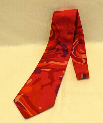 Corbata vintage con estampado "La Concha" MOD WOW - Dayton's Men's Store años 80 - ¡BONITA! Foto 1 de 4