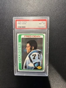 1978 Topps Fred Dean rookie PSA 8 HOF'er - Picture 1 of 2