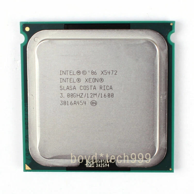 INTEL XEON X5472 PROCESSOR 3.0GHz/1600（SLASA SLBBB）LGA 771/Socket J CPU - Image 1 of 1