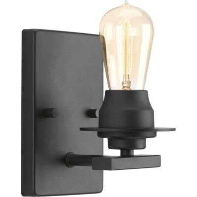 Progress Lighting P300008-143 Debut Bathroom Vanity Light Graphite - NEW - Image 1 of 2