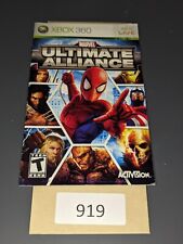 Marvel Ultimate Alliance Xbox 360 **MANUAL ONLY**
