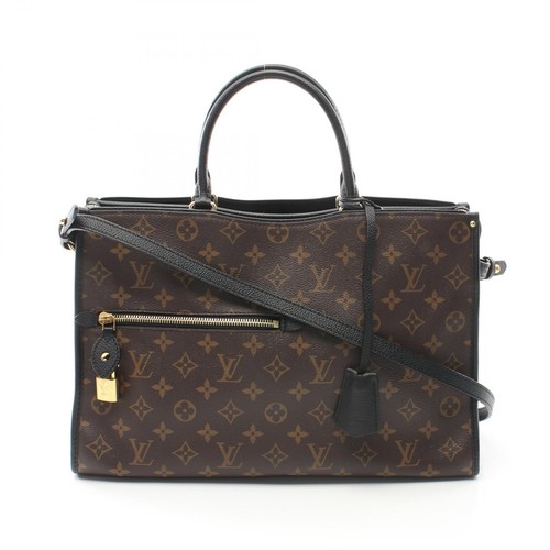 LOUIS VUITTON（LV） Borsa a mano Louis Vuitton Popincourt MM M43435 Monogram pelle marrone noir usata LV