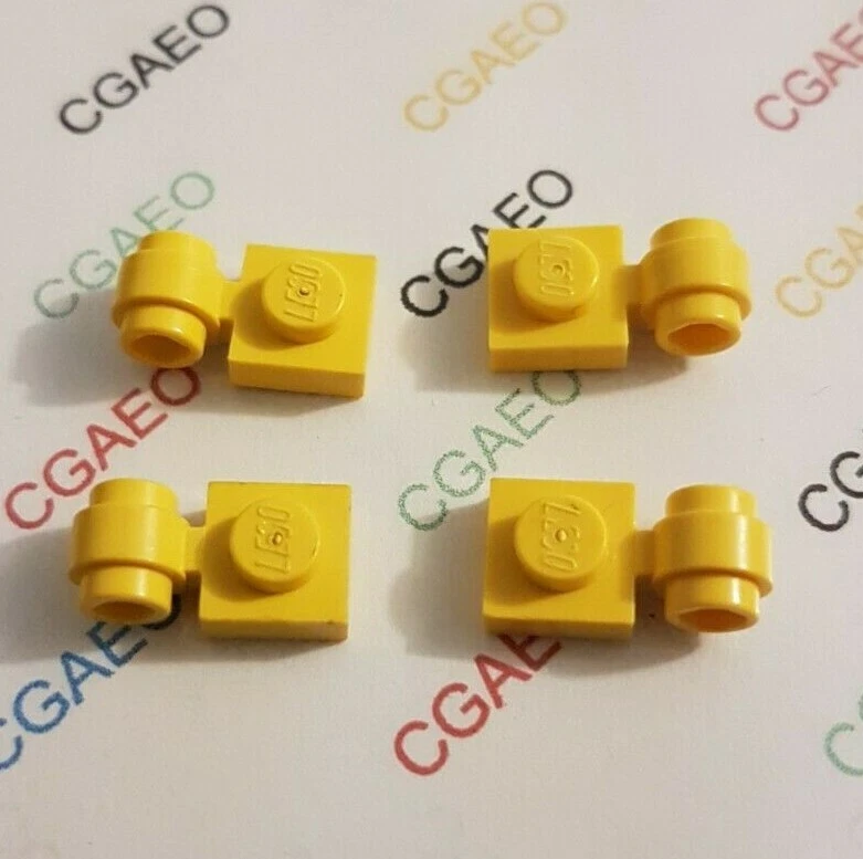 4 X  Lego 4081b Brick, Modified 1 x 1 with 3 Loudspeakers / Space Positioning  - Photo 1/1