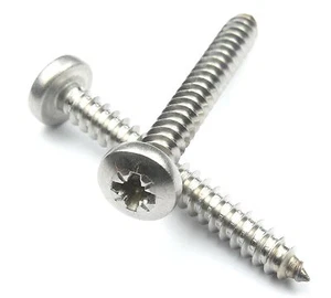 A4 Marine Grade Stainless Steel Self Tapping Screws - Size No.6 - 200 Mixed Pk. - Picture 1 of 1