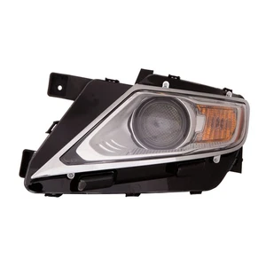 Headlight Fits Lincoln MKX 11-15 CAPA Certified Left Driver Side Halogen Chrome - Picture 1 of 5
