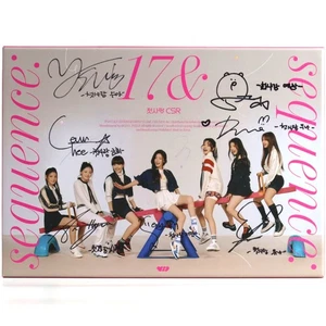 CSR - Sequence : 17& Signed Autographed Promo CD Single Album K-Pop 2022 - Picture 1 of 5
