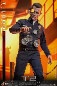 New Hot Toys MMS774 Terminator 2 Judgment Day T1000 (2.0) Robert Patrick Model - Picture 1 of 21