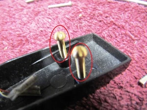 2x Mounting Screws 1/2" for GARRARD HEADSHELL SHURE V15 Cartridge Turntable 4HF - Picture 1 of 4