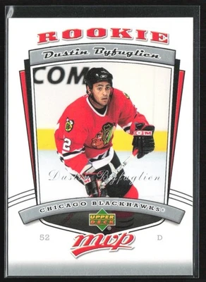 Dustin Byfuglien 2006-07 Upper Deck MVP RC #332 Chicago Blackhawks - Image 1 of 2