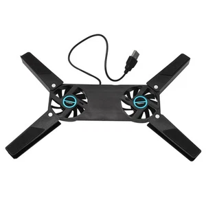 Laptop Cooling Pad,Dual Fan for Laptop Cooling,USB Folding Laptop Cooler8788 - Photo 1/9
