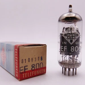 TELEFUNKEN EF800 Röhre Neu OVP / New old stock in box tube - Picture 1 of 4