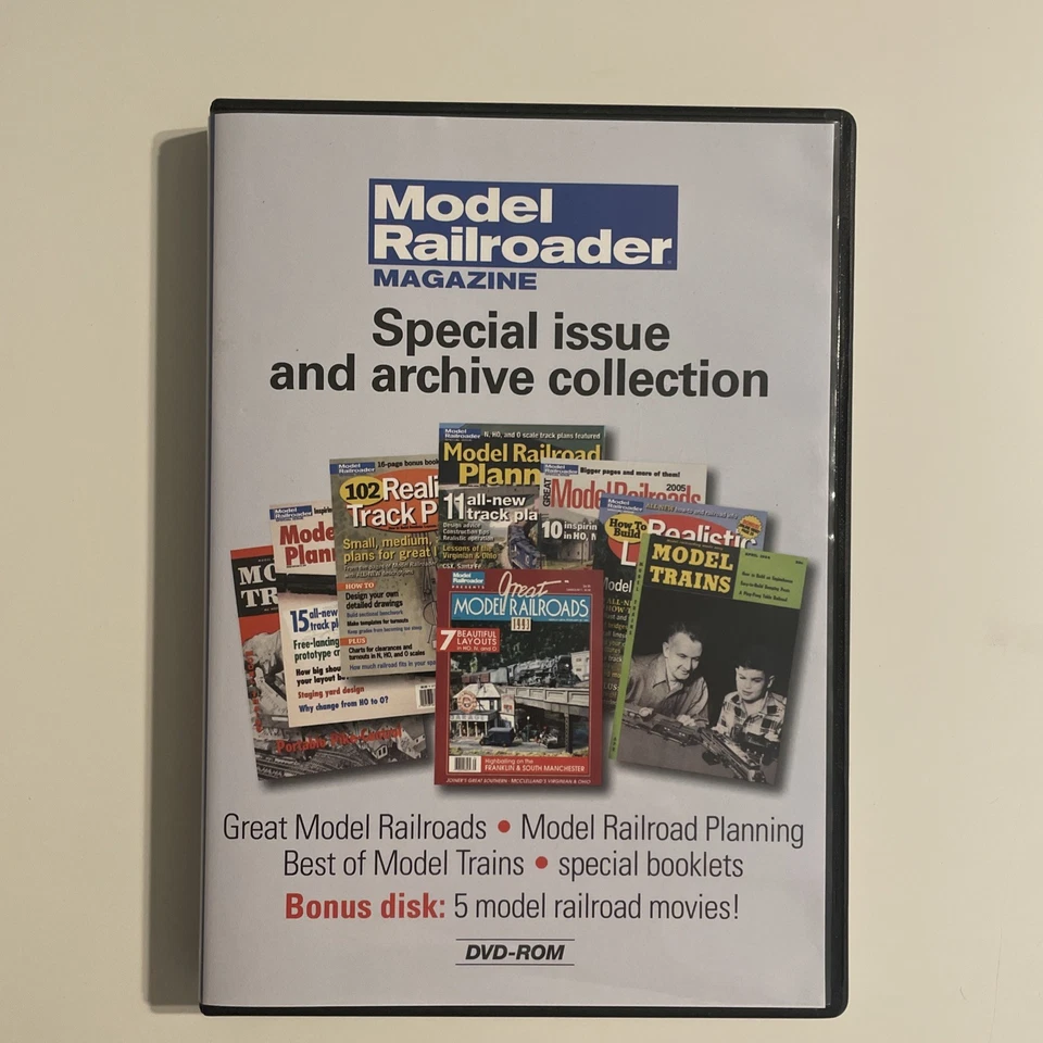 Model Railroader Special Issue and Archive Collection on DVD - Image 1 of 4