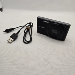 SONY DSC-W830 20.1mp Digital Digital Camera / Charger and Battery - Picture 1 of 14
