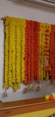 Marigold Garlands - Image 1 of 3