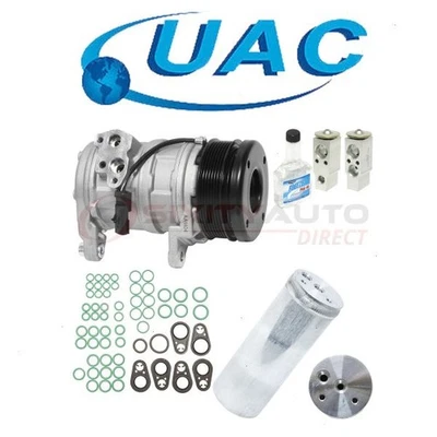 UAC AC Compressor & Component Kit for 2007-2008 Dodge Durango 5.7L V8 - ja - Imagem 1 de 4