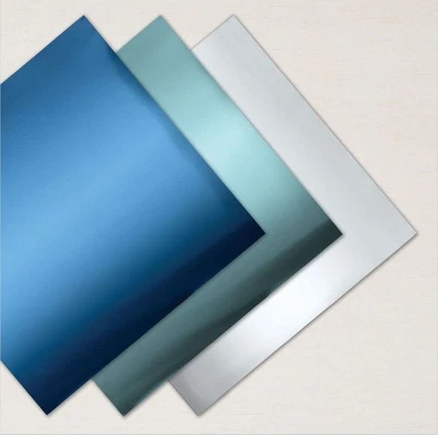 Stampin Up BLUE FOILS Specialty Paper 12x12 Full Pack DSP **NEW** - Image 1 of 4