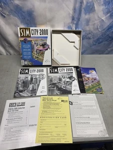 🔥SimCity 2000 CD Collection (1994 Maxis) Big Box – Box & Manuals Only - No Game - Picture 1 of 17