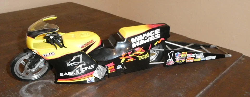 Vintage Matt Hines Vance & Hines Eagle 1 MAC Tools 1999 Suzuki Pro Stock Bike!! - Image 1 of 4