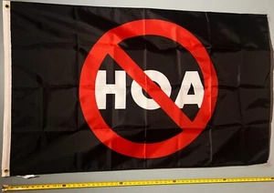 DEFUND THE HOA FLAGGE KOSTENLOSER USA VERSAND HOA 2 Home Fun Bier Busch Knospe Poster Schild 3x5' - Bild 1 von 1