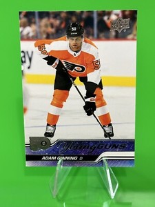 ❄️❄️2023-24 Upper Deck Series 1 Young Guns #243 Adam Ginning, Flyers!!❄️❄️