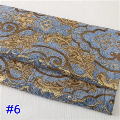 1 peça tecido jacquard chenille faça você mesmo estofado cadeira sofá pano 100x148cm - Imagem 1 de 4