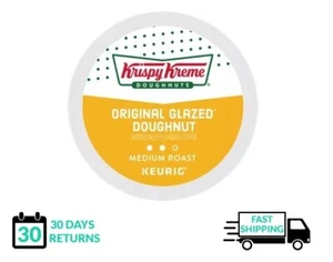 🆕☕ Krispy Kreme Original Esmaltado Donut Keurig Café K-cups - Imagen 1 de 1