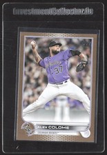 2022 Topps Update #US325 Alex Colome /2022 Gold