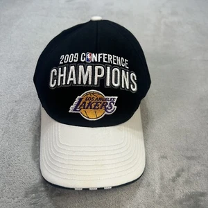 Adidas NBA Los Angeles LA Lakers Kobe Bryant 2009 Championship Flex Fit Hat Cap - Picture 1 of 10
