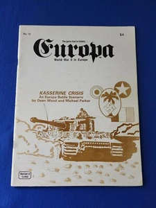 Europa Magazine #13 Kasserine Crisis - GDW - Imagen 1 de 2