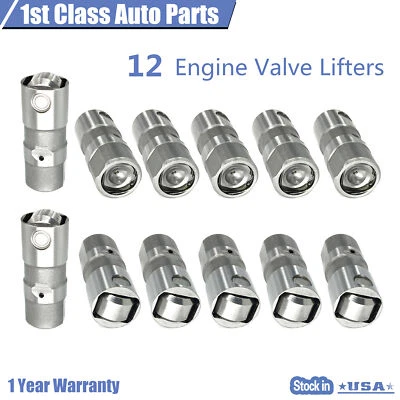 12PCS Engine Hydraulic Roller Valve Lifter Kit For Buick Chevy Pontiac G6 JB2270 Foto 1 de 4