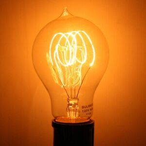 Bulbrite Vintage Edison Style Incandescent Light Bulb Standard Base 40w 120v 