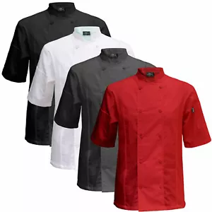 Chef Code 2er-Pack Cool Breeze Kochmantel mit Seitenbelüftung - Bild 1 von 11
