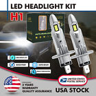 4pcs H1 LED Headlight Super Bright Bulbs Kit White 6000K For 05-09 11-12 BMW X5