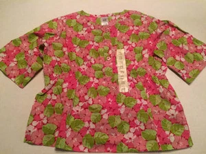 NWT Baby Gap pink floral top size 12-18 months - Imagen 1 de 1