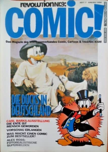 COMIC! Heft 7 - 1994 Comic-Magazin Die Ducks in Deutschland Carl Barks Alex Ross - Picture 1 of 2