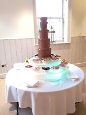 Commercial  chocolate fountain CF44 + LED Base 