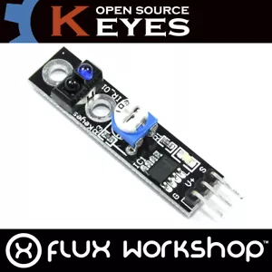3 Stck. Keyes weiß/schwarz Liniendetektor KY-033 folgender Roboter Pi Flux Werkstatt - Bild 1 von 3