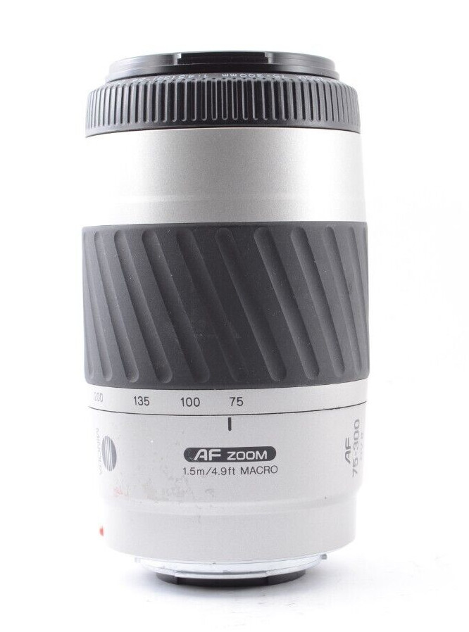 Minolta Zoom 75-300mm Focal Camera Lenses for sale | eBay