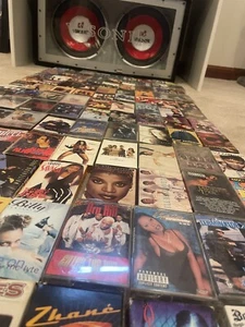 Cassette Tapes Hip Hop Lot Vintage collection bundle 80s 90s 100+ - Picture 1 of 12