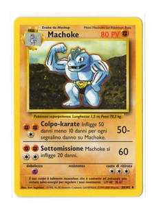 Machoke Base Set 34/102 Regular Unlimited Uncommon Pokemon TCG AUS - Picture 1 of 2