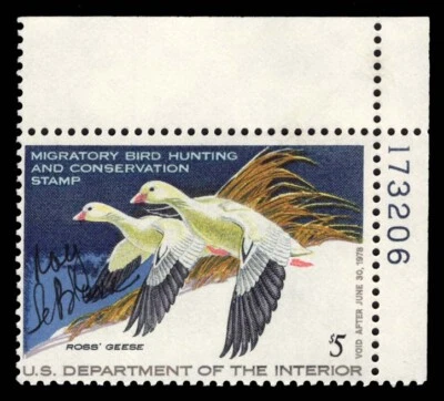 RW44 — 1977 Federal Duck stamp, used PNS - Image 1 of 2