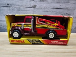 Vintage 1987 Buddy L Big Bruiser Karosserie Stock Car Kenworth Hauler - NOS - Bild 1 von 8