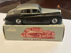 Original Solido Rolls Royce, #115, VNM in Deep Bronze and Silver with orig box - Picture 1 of 15