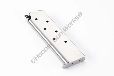 Wilson Combat 1911 Magazine 45 ACP Full Size 7 round Stainless Steel 920-45FS7 - Image 1 of 4