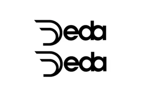Deda x 2 Decals in Black for Bike, Car, Van, Helmet, other colours available - Picture 1 of 2